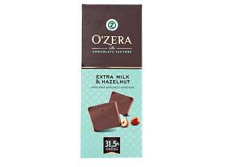 Шоколад O'ZERA горький 70 гр. 