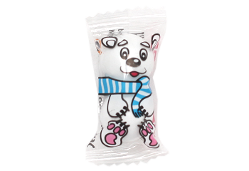 Драже кремовое ZOO ZOO Белый медведь вкус топленое молоко Сириус