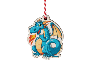 Вложение подвес на елку Символ года