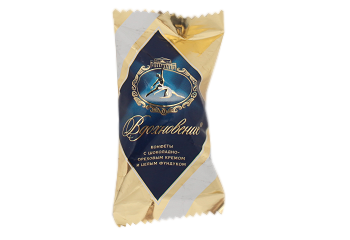 Конфеты Вдохновение с шок.-ореховым кремом и целым фундуком Красный Октябрь